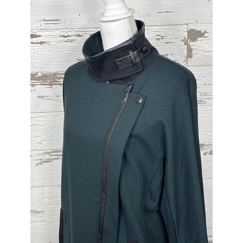 CABI Renaissance Coat Evergreen Sz S #3725 EUC - Picture 3 of 9